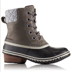New in box Sorel Slimpack II Boot in Gray